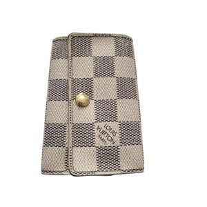 Louis Vuitton Damier Azur Multicles 6 key holder